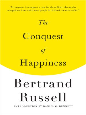 cover image of The Conquest of Happiness